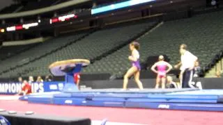 Katelyn Ohashi - 2011 Visa Championships Podium Training - Vault