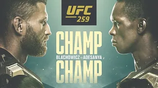 adesanya vs blachowicz UFC 259 full fight Livestream HD
