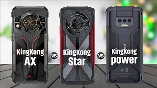 Cubot KingKong AX Vs Cubot KingKong Star Vs Cubot KingKong Power Rugged Phone 2024