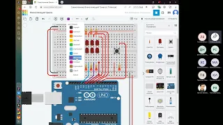 Урок 3. Симулятор игрального кубика на основе Arduino и светодиодов