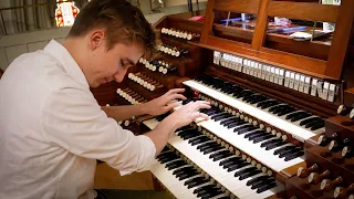 Improvisation in C-Major (Sheet Music) on the Cathedral Organ in Buffalo - Paul Fey