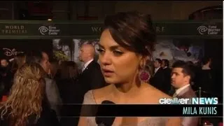 Oz The Great and Powerful Premiere Interviews! James Franco, Mila Kunis, Michelle Williams!