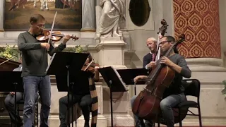 Vivaldi violin concert (RV199 ) Il Sospetto,  G. Fontanella - Interpreti Veneziani (in rehearsal)