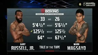 Mark Magsayo vs. Gary Russell Jr. | Full Highlights