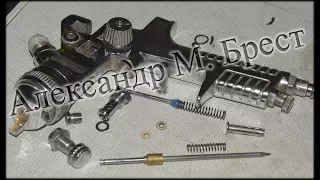 How to repair a spray gun  Paint sprayer repairing  Tool leaks air