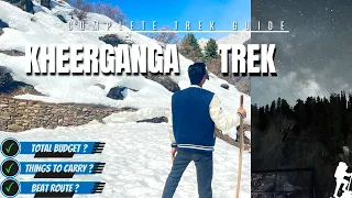 Kheerganga 22km Trekking Full Guide