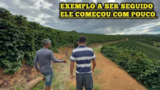 COM APENAS 6 MIL PÉS DE CAFÉ O DENILSON  TRANSFORMOU SUA VIDA FINANCEIRA💰