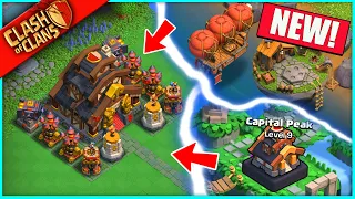 WANNA SEE THE NEW *CLAN CAPITAL* BASE… LIVE? (2022 Clash Update)