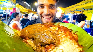 Living on MALAYSIAN STREET FOOD for 24 HOURS!