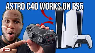 Astro C40 TR Controller on PS5 ( IT WORKS )