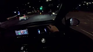 MG4 POV UK Night Drive