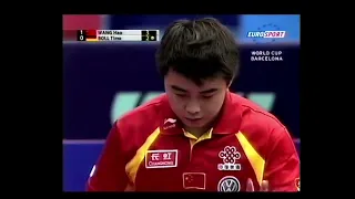 Wang Hao vs Timo Boll World Cup Barcelona 2007