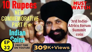10 Rupees New Commemorative Coins | Rare commemorative coin | #thecurrencypedia #tcpep32 #viral 😊🙏🏼