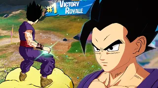 GOHAN's KAMEHAMEHA VICTORY ROYALE! - Dragon Ball X Fortnite Part 2