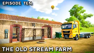 BUILDING A WOOD FIRED BREAD BAKERY | The Old Stream Farm | FS22 - Episode 10