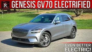 The 2023 Genesis GV70 Electrified Is A Near Perfect Blend Of Luxury, Speed, & Tech