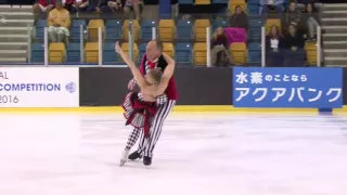 Sailer-Garber - Adult Masters Pairs Free Skating -  2016 Adult Figure Skating Vancouver
