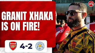 Arsenal 4-2 Leicester | Granit Xhaka Is On Fire! 🔥