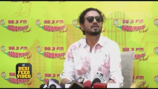 Irrfan Khan Promoting Madari @ Radio Mirchi - Must Watch