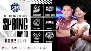 ASL 2022 Spring Week 4 Day 10 | Garena AOV Indonesia