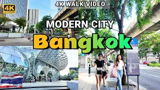[4K HDR] Modern City  Bangkok 2024 | BTS Sanam Pao to BTS Ari | Thailand Street Walk