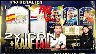 OHH NEIN .. 😱☠️MEGA TOTY FAIL + 2x ICON (sbc) im TEAM OF THE YEAR Mittelfeld PACK OPENING!! FIFA 21