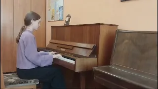 «Грустный вальс» С.Геллер, исполняет Пятибратова Екатерина, 13 лет