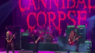 CANNIBAL CORPSE Unleashing The Bloodthirsty Live at the UC Theatre Berkeley CA 3/11/2022