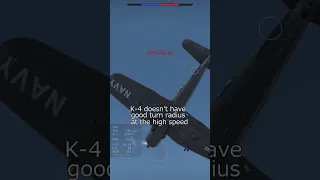 [Snaproll] War Thunder - F4U-4B vs Bf 109 K-4 #shorts