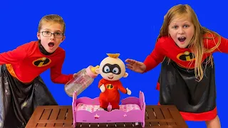 Assistant and Crystal Try to Babysit the Incredibles Baby Jack Jack