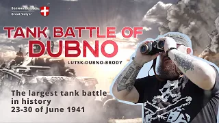 Tank battle of Dubno-Brody. 1941 [The largest tank battle in history]