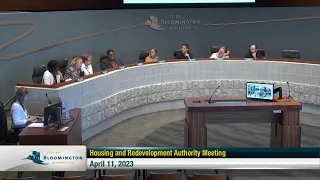 April 11, 2023 Housing and Redevelopment Authority Meeting
