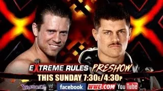 Catch the WWE Extreme Rules 2013 Pre-Show - This Sunday!