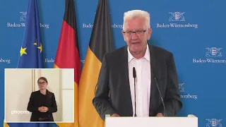 Baden-Württemberg: Statement Ministerpräsident Winfried Kretschmann nach Bund-Länder-Beratungen