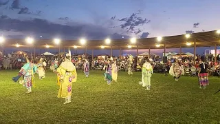 Jr. Womens Northern Traditional @ Mandaree powwow 2022 | Friday night contest