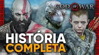 GOD OF WAR 2018: A HISTÓRIA COMPLETA em 1 VÍDEO [RESUMÃO]