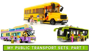 My City buses sets. Part 1 | for LEGO FANS
