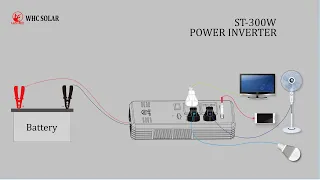 Best Power Inverter | Battery Inverter 300W | ST-300W Inverter