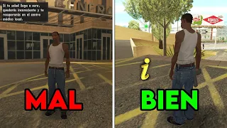 ERRORES que COMETISTE al JUGAR GTA SAN ANDREAS por Primera Vez #2