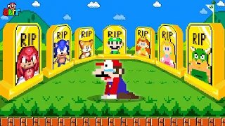 R.I.P All Mario and Sonic Characters: Goodbye Mario & Sonic Please Don't Leave Me | Game Animation