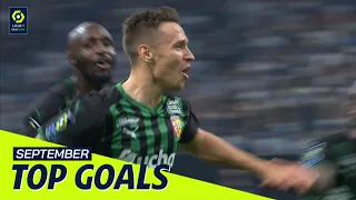 Top goals Ligue 1 Uber Eats - September (season 2021/2022)