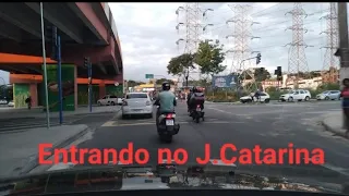 Viagem de carro passando pelo Jardim Catarina São Gonçalo - RJ