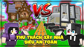 Siro Và Noob Ruby Thử Thách Xây Nhà Siêu An Toàn Trong Làng Hero Team