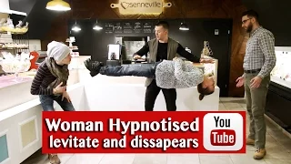 Hypnosis Live: woman levitate and dissapear by Lorenzo-Cristian Magic