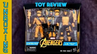 UNBOXING! Marvel Legends AIM Soldier 2 Pack Toy Review - Hasbro October 2018