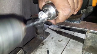 Precise Center Drilling(Holes) With Hand Without Lathe Machine|I Did it This way|