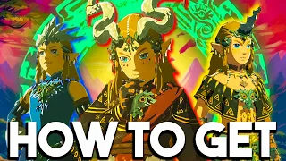 How to get the THREE ELEMENTAL Armor Sets in Zelda, Tears of the Kingdom!!
