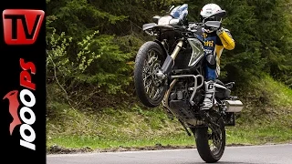 BMW F 800 GS Test 2016 | Motorrad Quartett | Action, Design, Details