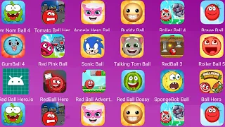 Sonic Ball,Talking Tom Ball,RedBall 4,Red Ball Hero.io,Spongebob Ball,Angela Hero Ball,Red Ball Hero