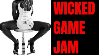 Wicked Game Chris Isaak Style Guitar Backing Track (B Minor)